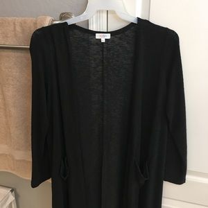 LulaRoe Sarah (solid black)